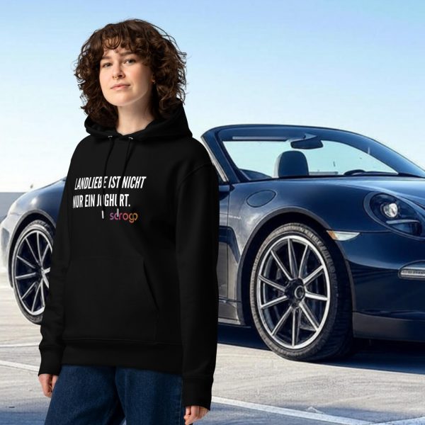SCROGO-Collection Hoodie „Landliebe“ Schwarz – Level 8 – Bild 2