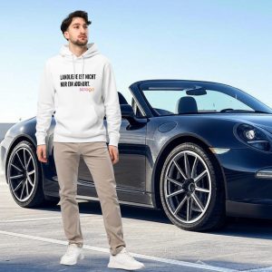 SCROGO-Collection Hoodie "Landliebe" Weiss - Level 8