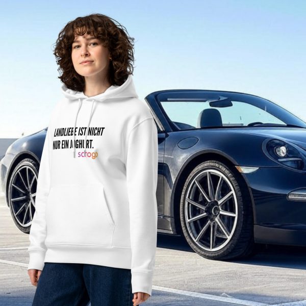 SCROGO-Collection Hoodie "Landliebe" Weiss - Level 8 – Bild 2