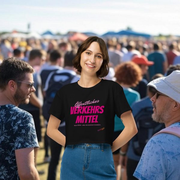 Damen ÖPNV-Crop-Top - Level 9
