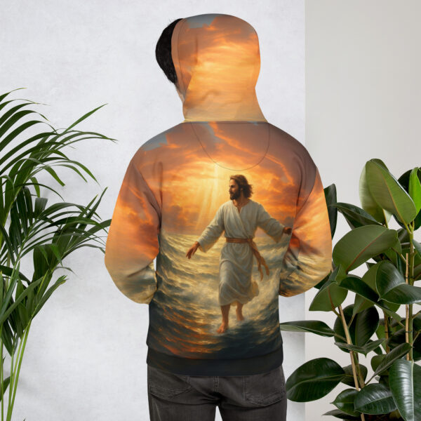 Matthäus 14:22-33 Männer Hoodie - Level 4 – Bild 3