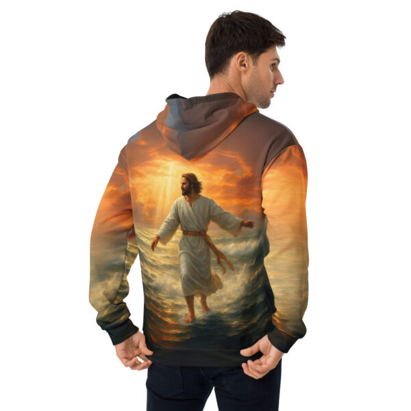 Matthäus 14:22-33 Männer Hoodie - Level 4 – Bild 5