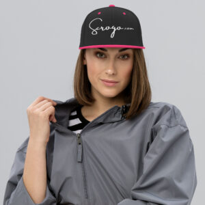 Signatur SCROGO-Collection Snapback Pink - Level 1
