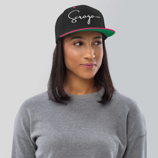 Signatur SCROGO-Collection Snapback Pink - Level 1 – Bild 2