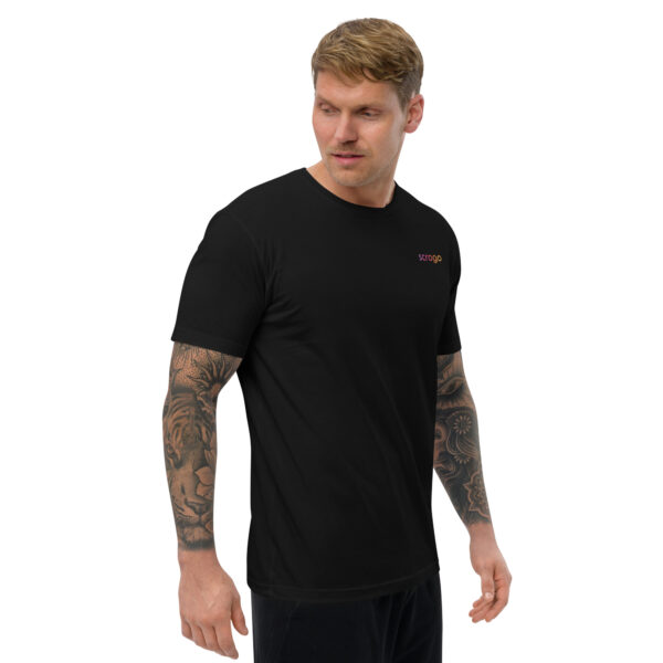Fahrer T-Shirt mit Ansprech-Schutz schwarz - Level 4 – Bild 4