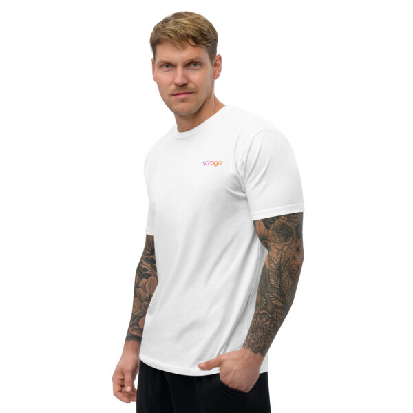 Fahrer T-Shirt mit Ansprech-Schutz weiss - Level 4 – Bild 3