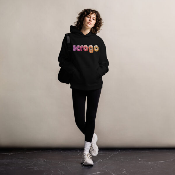Scrogo-Basic Oversized Hoodie für Damen - Level 1