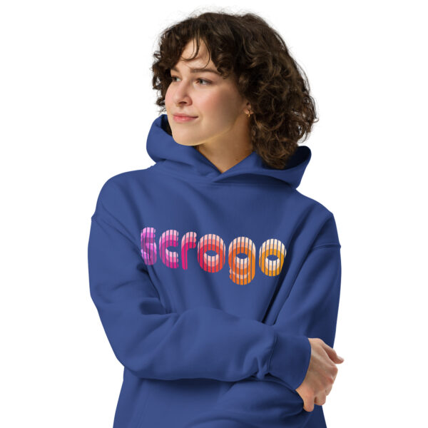 Scrogo-Basic Oversized Hoodie für Damen - Level 1 – Bild 7