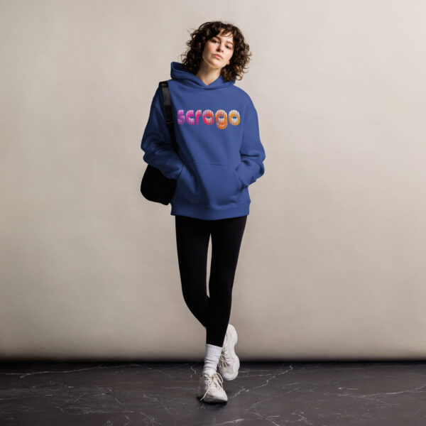 Scrogo-Basic Oversized Hoodie für Damen - Level 1 – Bild 6