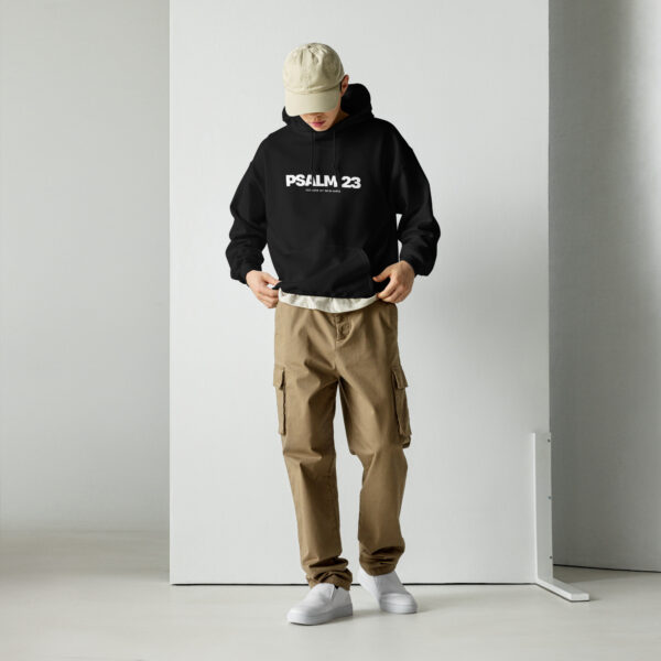 Psalm 23 Hoodie schwarz - Level 4 – Bild 4