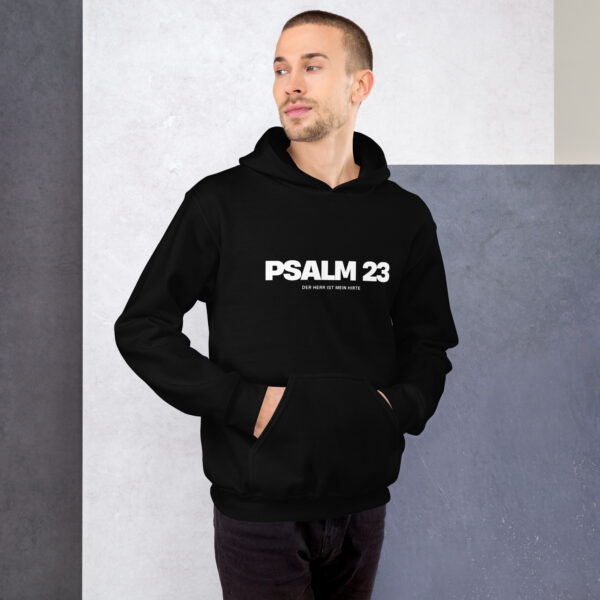 Psalm 23 Hoodie schwarz - Level 4 – Bild 5