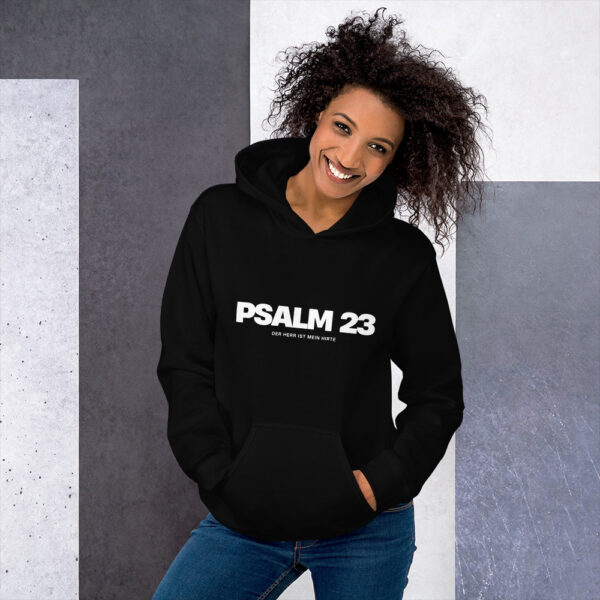 Psalm 23 Hoodie schwarz - Level 4 – Bild 7