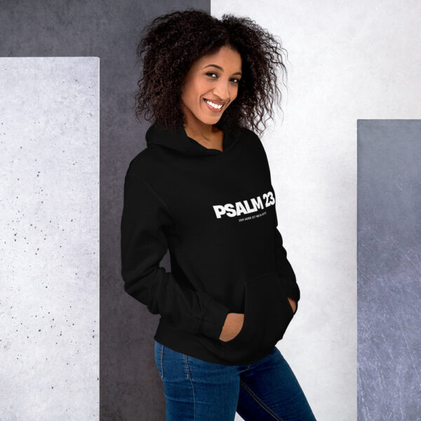 Psalm 23 Hoodie schwarz - Level 4 – Bild 2
