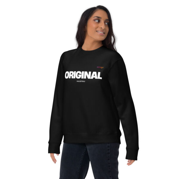 Original Hausfrau Pullover – schwarz – Level 6 – Bild 8